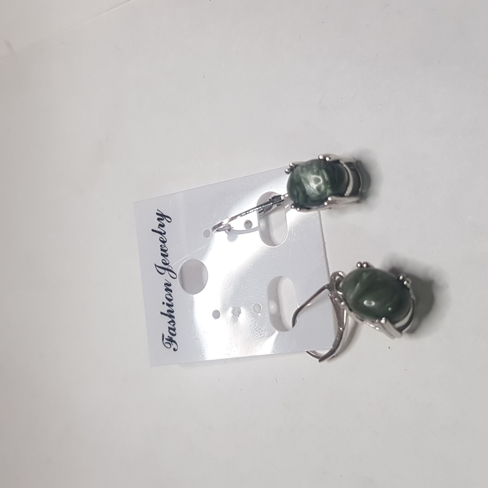 Seraphinite Earrings - image 1